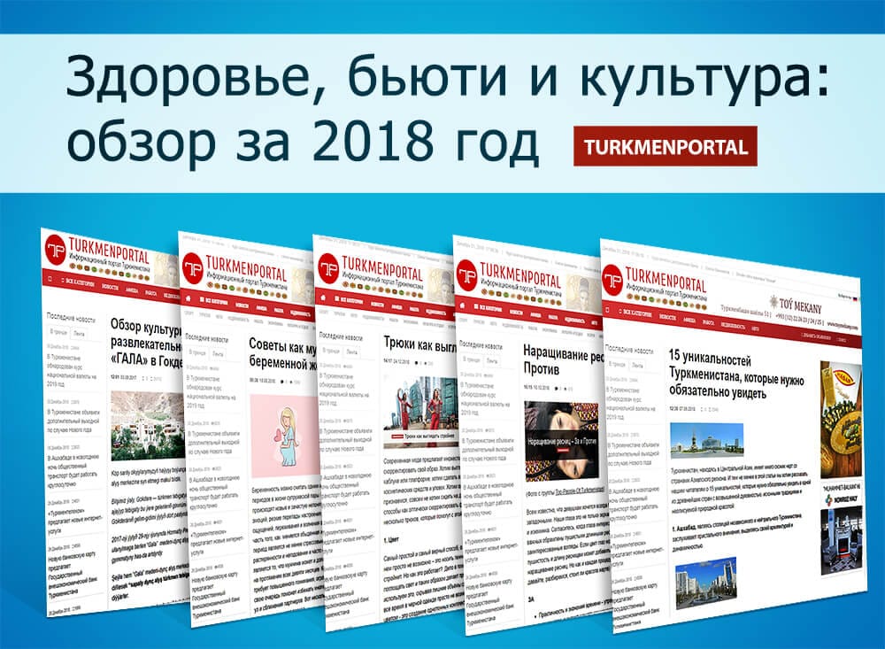 Здоровье, бьюти и культура:  обзор за 2018 год