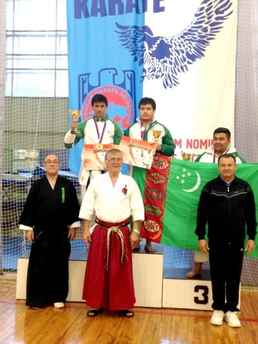 Успех туркменистанцев на открытом Кубке России по традиционному фудокан карате-до
