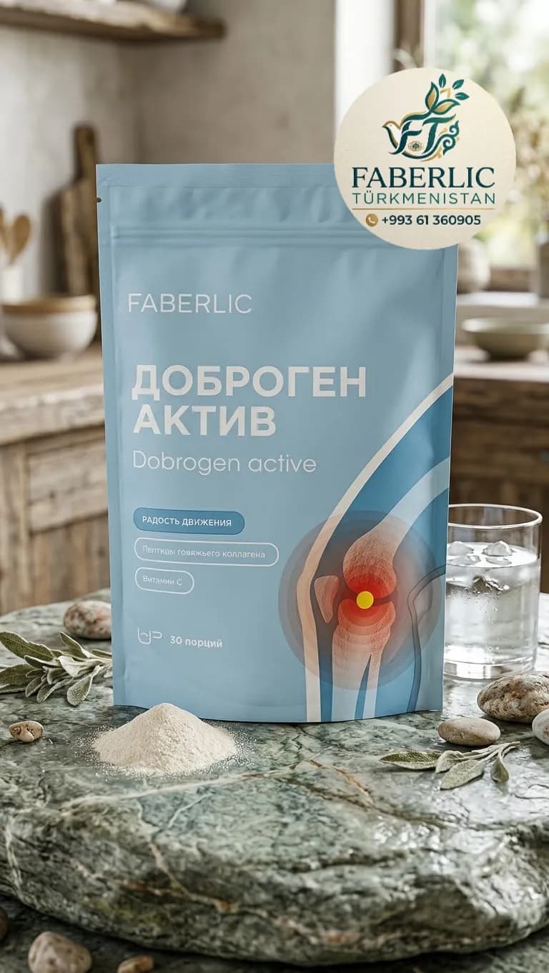 Dobrogen Aktiw Faberlic Türkmenistan Добраген Актив Фаберлик poster