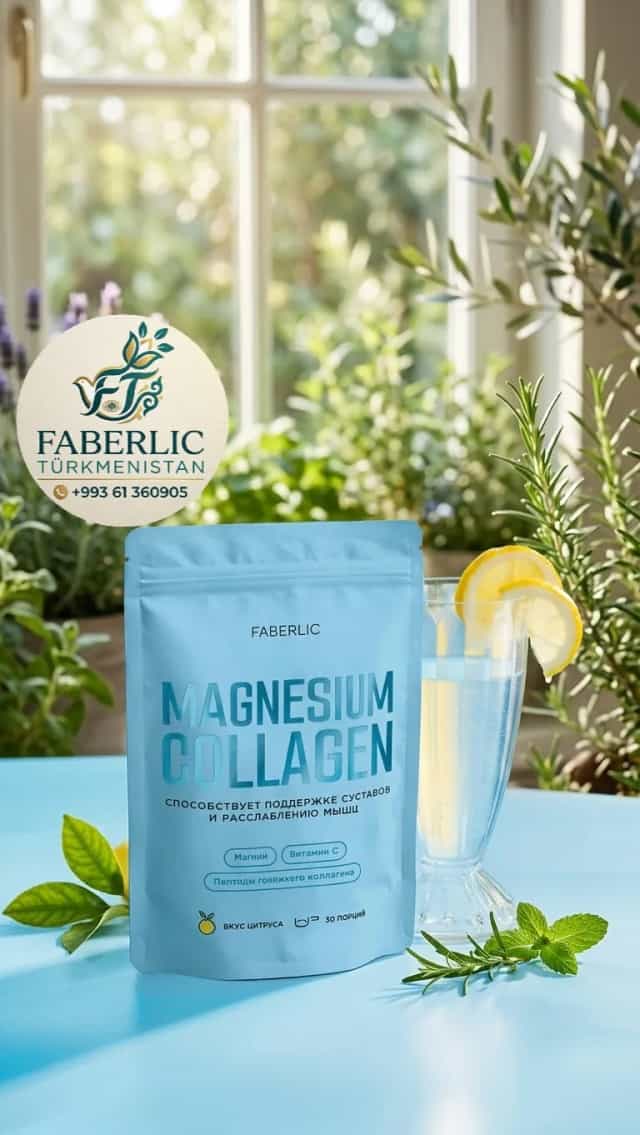 Magnesium Collagen Faberlic Türkmenistan