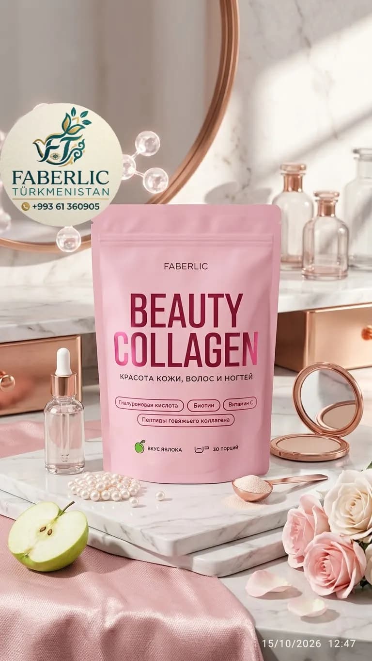 Beauty Collagen Faberlic Türkmenistan poster