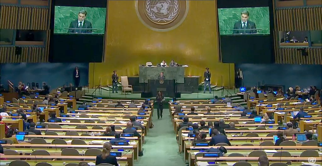 Бердымухамедов: «Туркменистан приступил к адаптации ЦУР к национальным планам и программам»