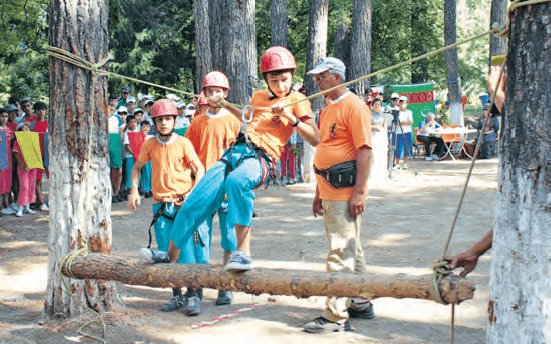 В Гёкдере состоялись соревнования по горной и туристической технике