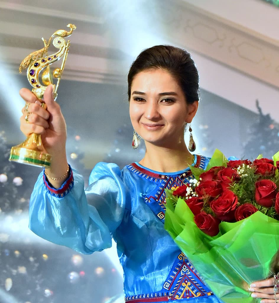 Мяхри Пиргулыева стала музыкальной Звездой 2018 года в Туркменистане