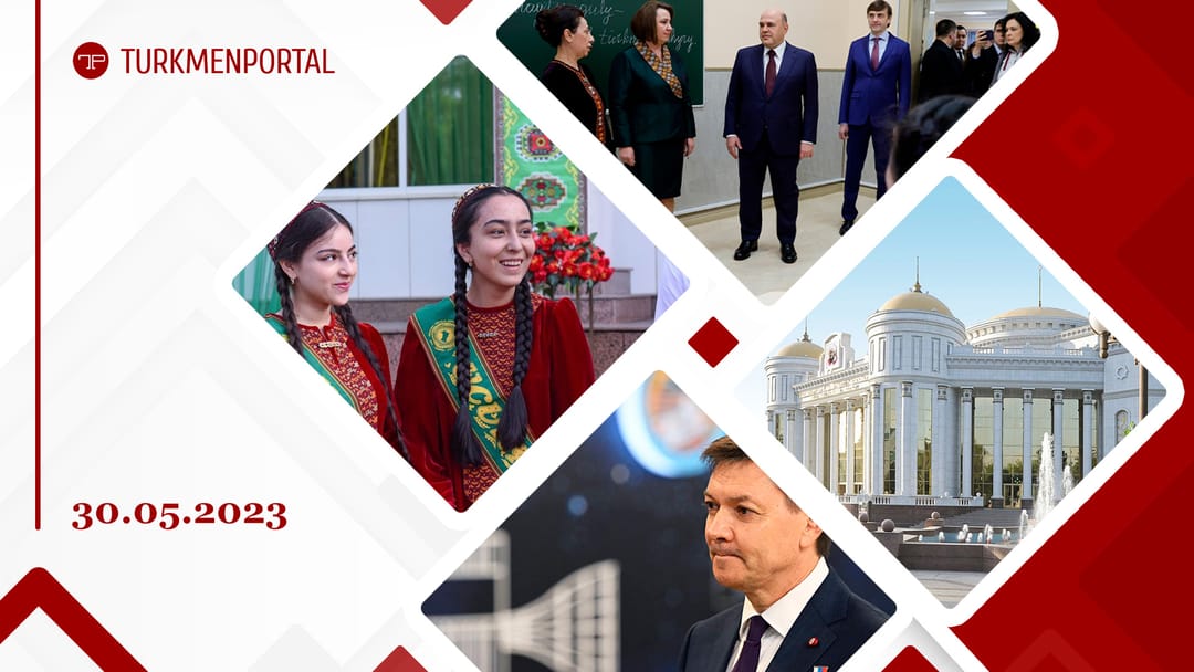 A foreign language has become a compulsory exam for graduates of secondary schools in Turkmenistan, the Gurbanguly Berdimuhamedov Charitable Foundation supported operations for 13 more children and other news