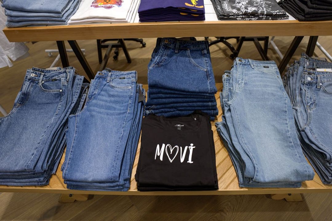 Mavi store in Ashgabat sells the collection of the outgoing year
