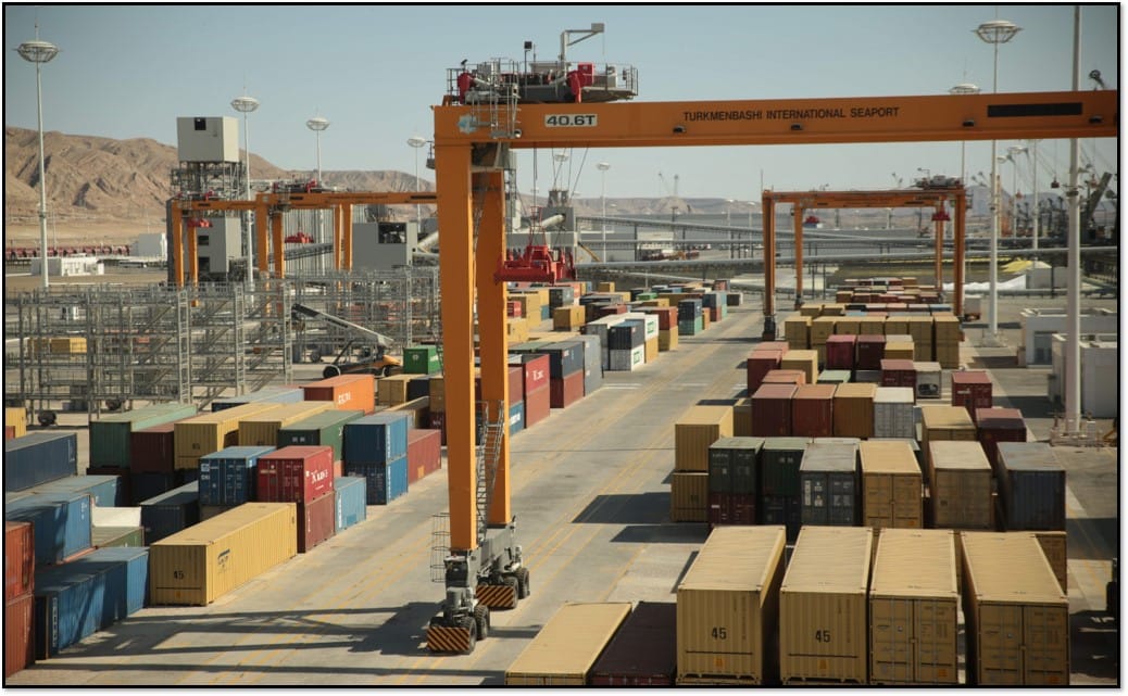 «Türkmenistanyň Ulag-logistika merkezi» APJ Özbegistandan Braziliýa ilkinji konteýner otlusyny ibermegi gurady