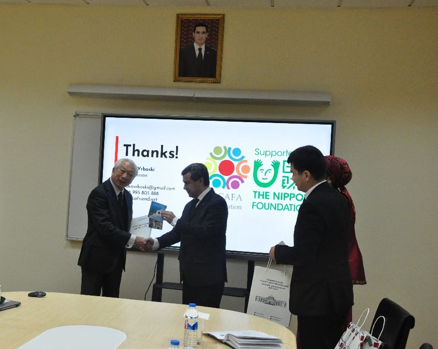 HGI-de Ýaponiýanyň Nippon gaznasynyň ýerine ýetiriji direktory kabul edildi