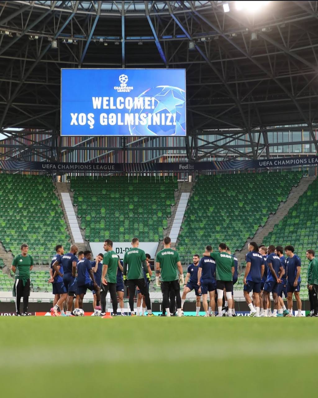 «Karabah» UEFA-nyň Çempionlar ligasynyň esasy tapgyryna geçdi