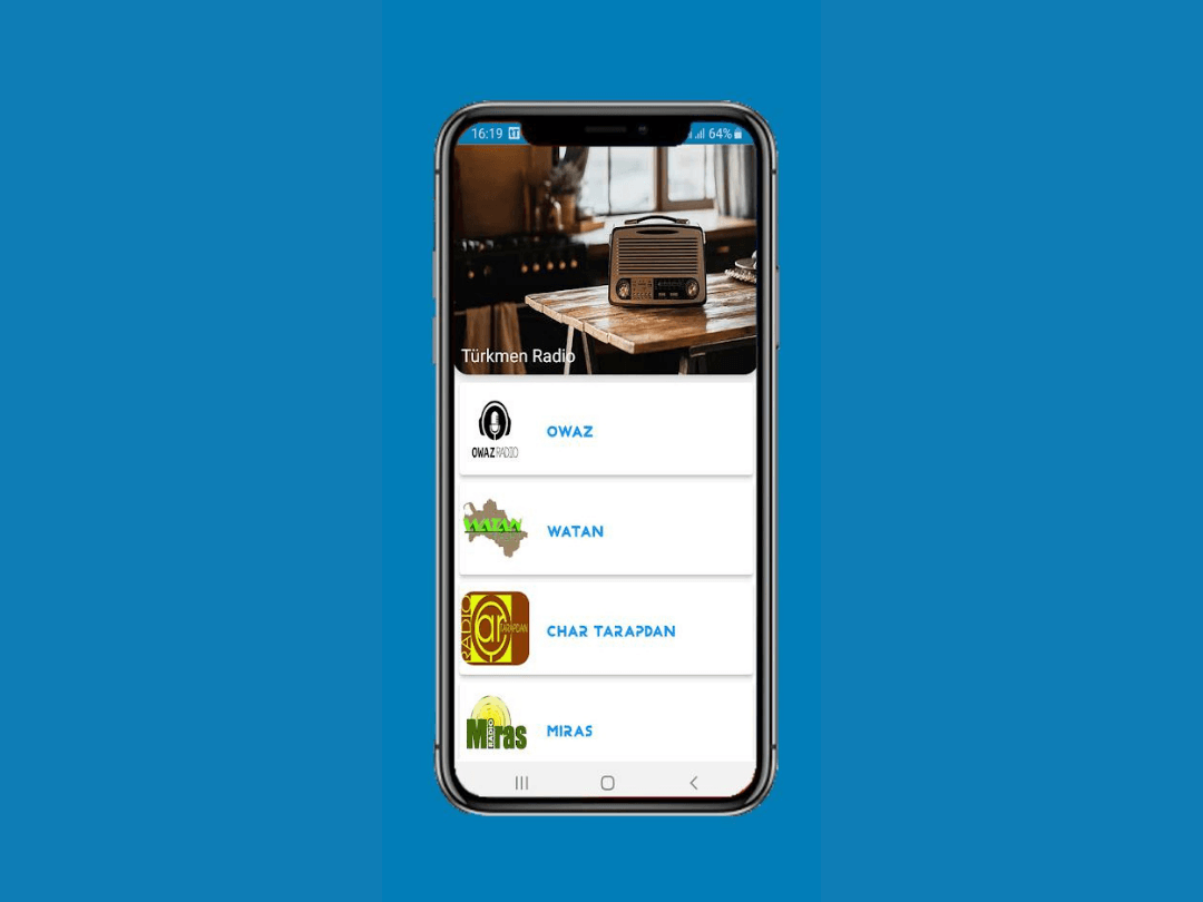 «Türkmen radio» ykjam goşundysy AppStore internet dükanynda peýda boldy