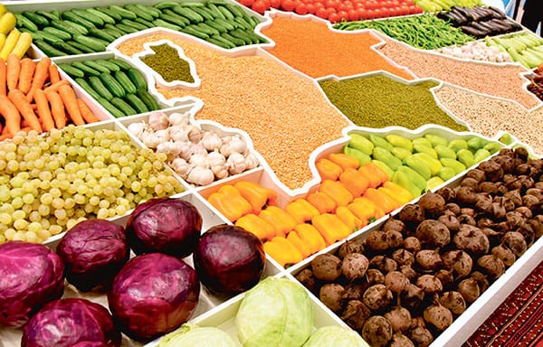 Lebap welaýatynda azyk önümleriniň bölek satuw nyrhlary peseldi