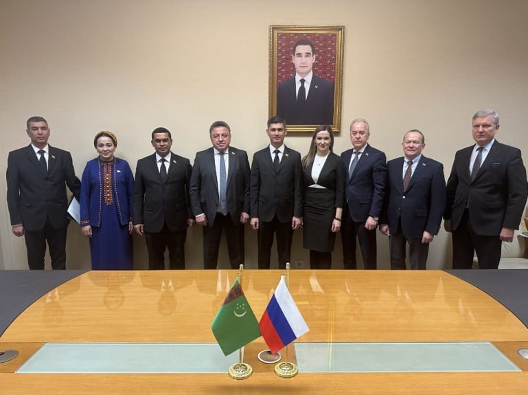 A delegation of Russian senators visited Ashgabat