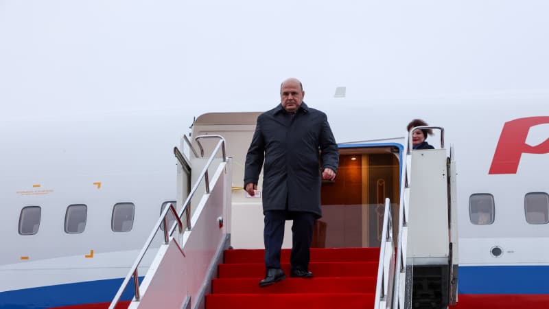 Russian Prime Minister Mikhail Mishustin arrived in Ashgabat