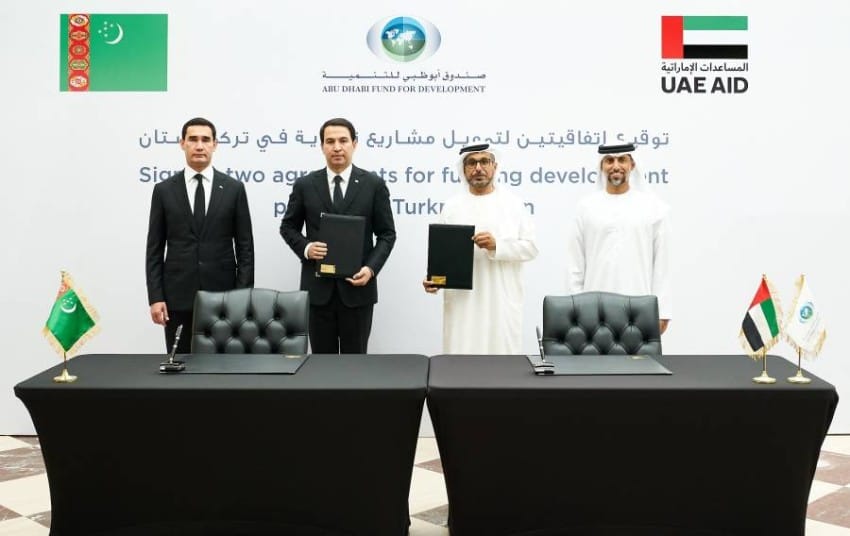 Abu Dhabi Development Fund to allocate 99.91 million US dollars for projects in Turkmenistan