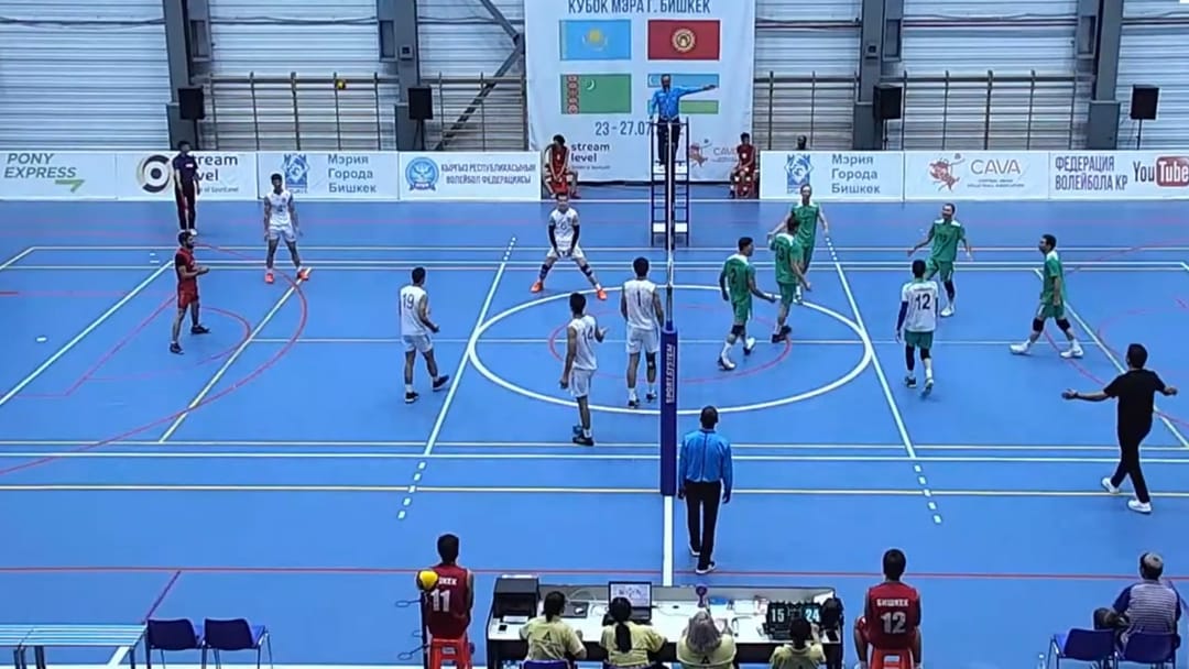Сборная Туркменистана по волейболу вышла в финал Кубка вызова Центральной Азии