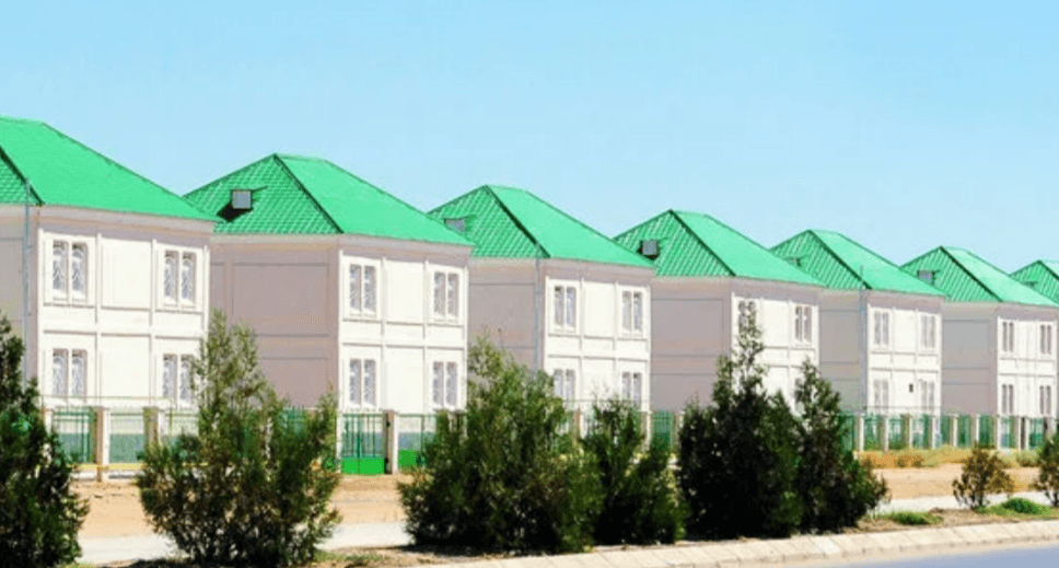 В новом посёлке на севере Туркменистана созданы современные условия для комфортной жизни