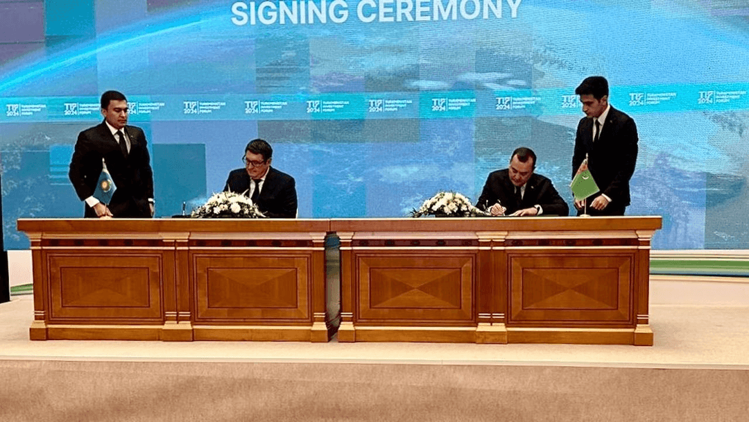 Turkmenistan and Kazakhstan Sign Memorandum on Gas Cooperation