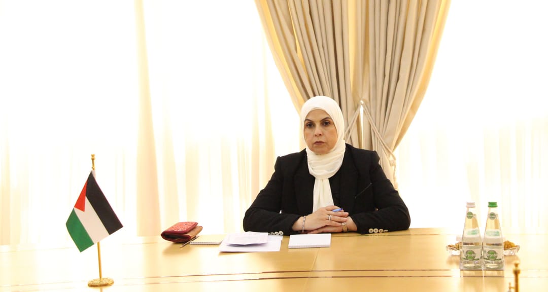 Глава МИД Туркменистана принял нового посла Палестины в Ашхабаде