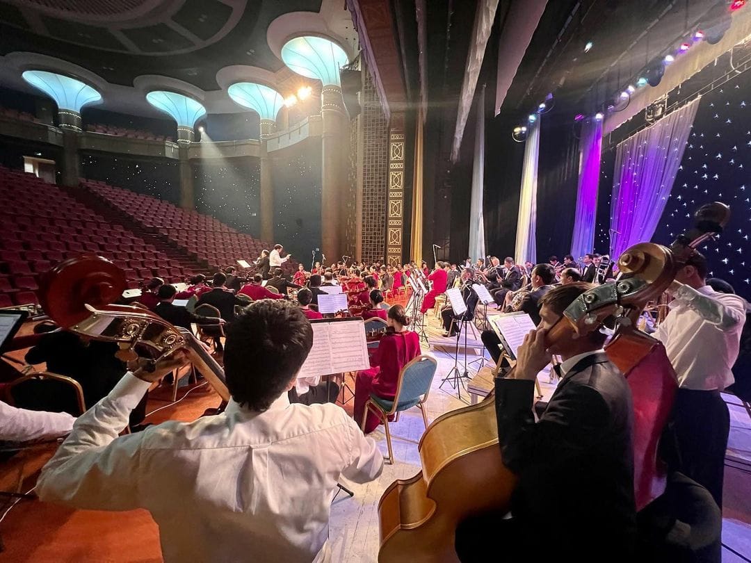 Mukamlar köşgünde Resul Gylyjowyň ýolbaşçylygyndaky orkestriň konserti geçiriler