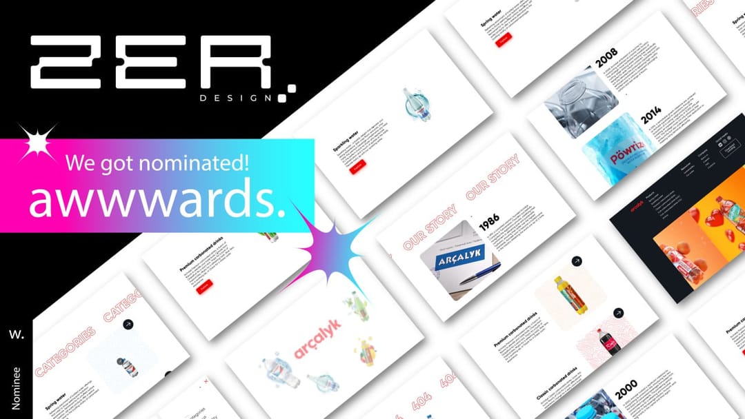 Туркменская студия Zer Design номинирована на международную премию Awwwards