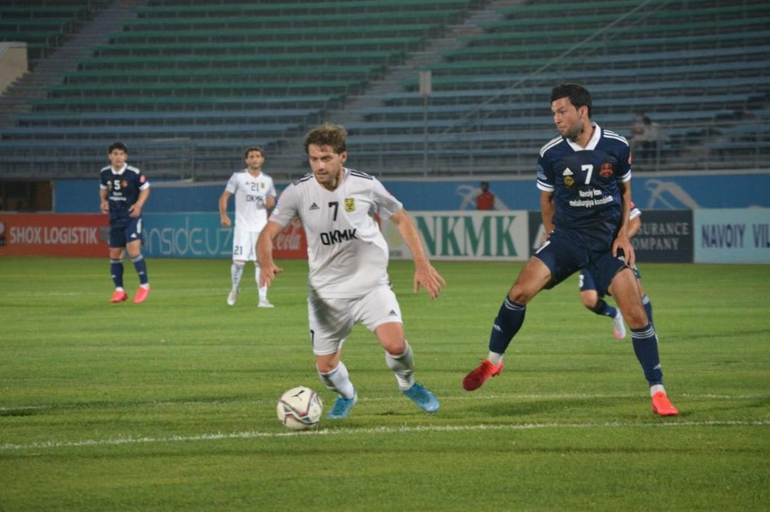 «Кызылкум» проиграл АГМК в первом матче под руководством Тачмурада Агамурадова