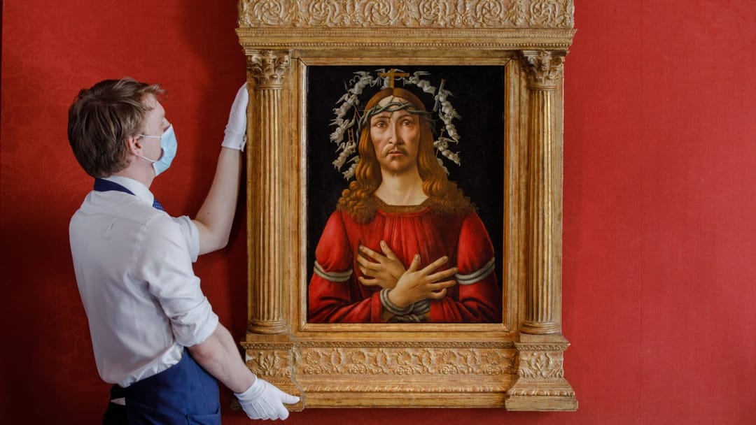 Botticelli's painting "The Man of Sorrows" went under the hammer for 45,4 million USD