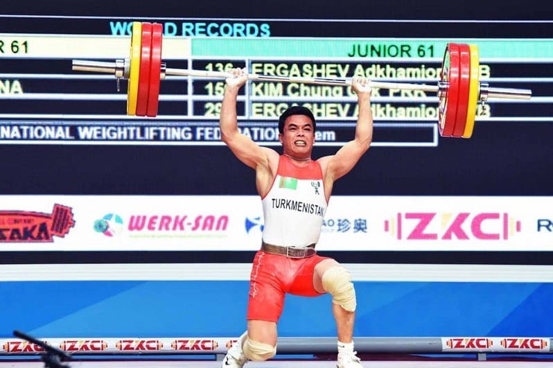 Seýitjan Mirzaýew agyr atletika boýunça Aziýa çempionatynda silterläp götermekde ikinji orna mynasyp boldy