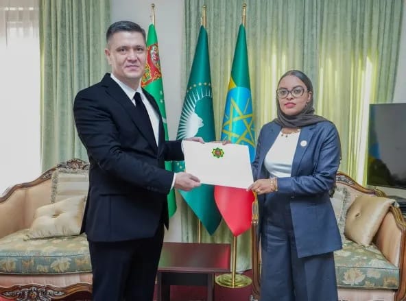 Посол Туркменистана вручил копии верительных грамот в МИД Эфиопии