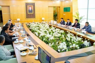 Состоялась встреча с представителями КНР по запуску мастерской Лу Баня в Ашхабаде