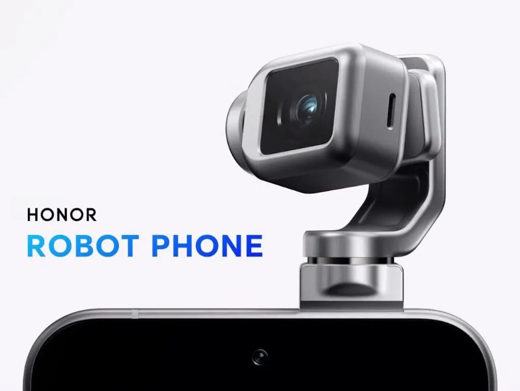 Honor представила концепт смартфона Robot Phone с роботизированной камерой на подвесе