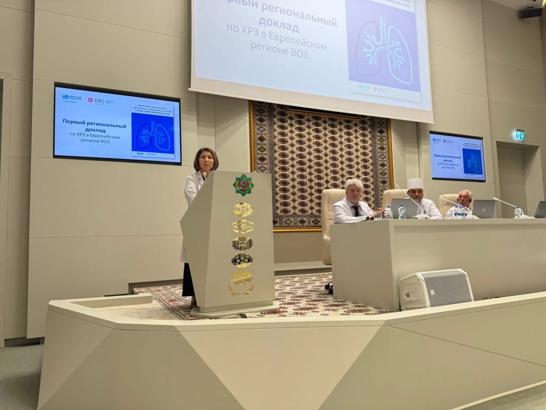 В Туркменистане при поддержке ВОЗ укрепляется потенциал в области борьбы с ХРЗ