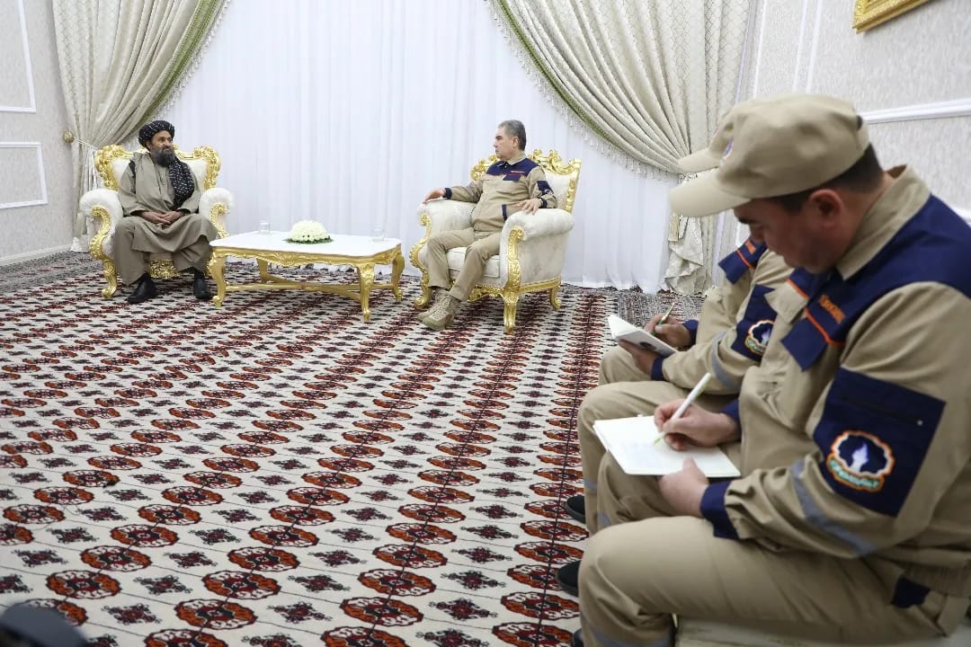 Гурбангулы Бердымухамедов обсудил проекты ТАПИ и ТАП с вице-премьером Афганистана