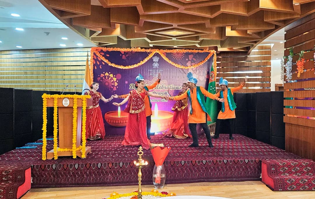 The Indian Embassy in Turkmenistan held the Festival of Lights