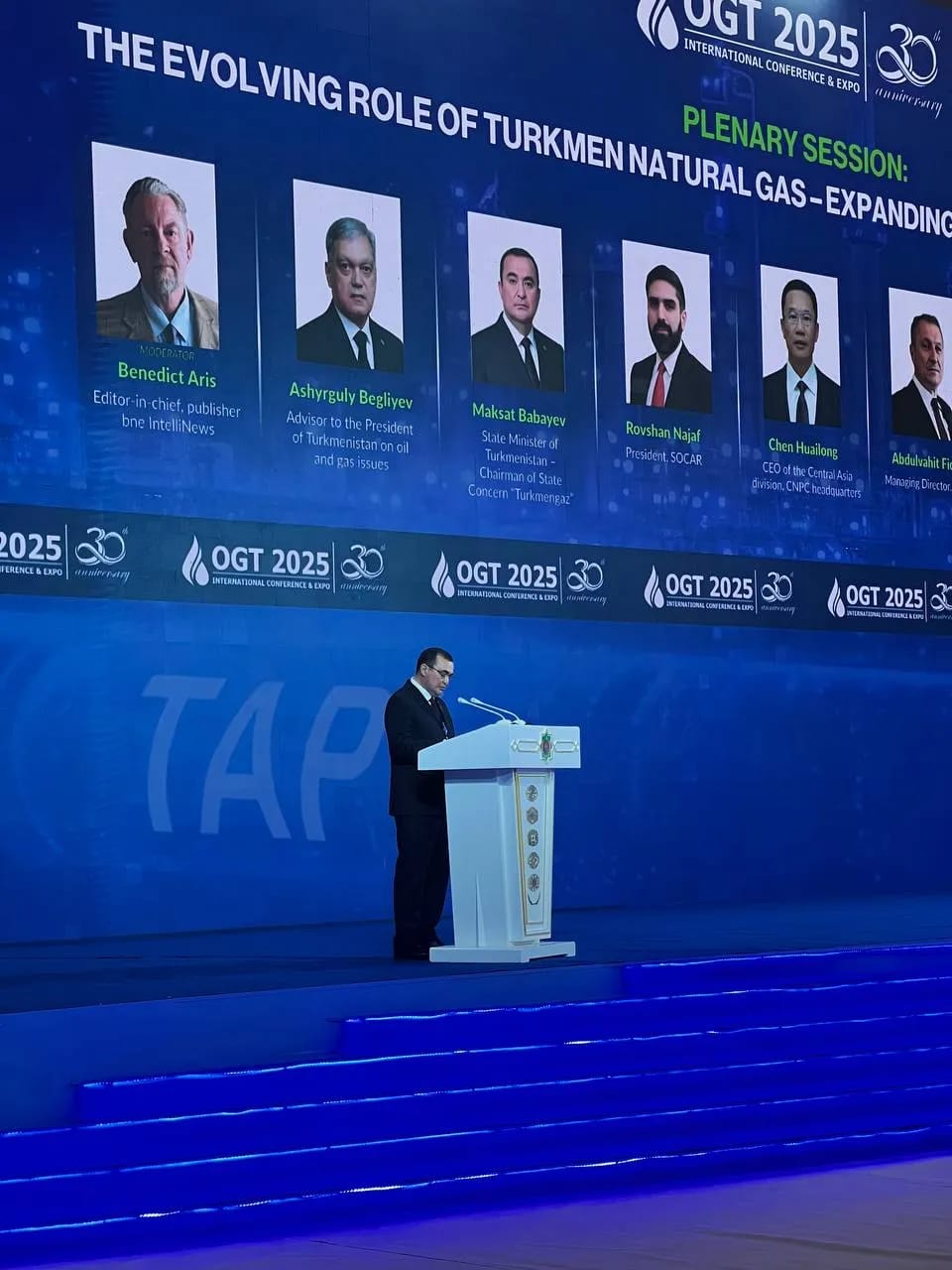 Babaýew Türkmenistanyň gaz pudagynda hyzmatdaşlyk etmäge açyk we ynamly ýurtdygyny belledi