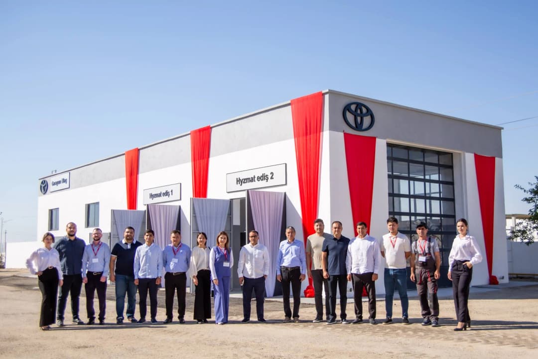 Balkanabatda Toyota kompaniýasynyň resmi hyzmat ediş merkezi açyldy