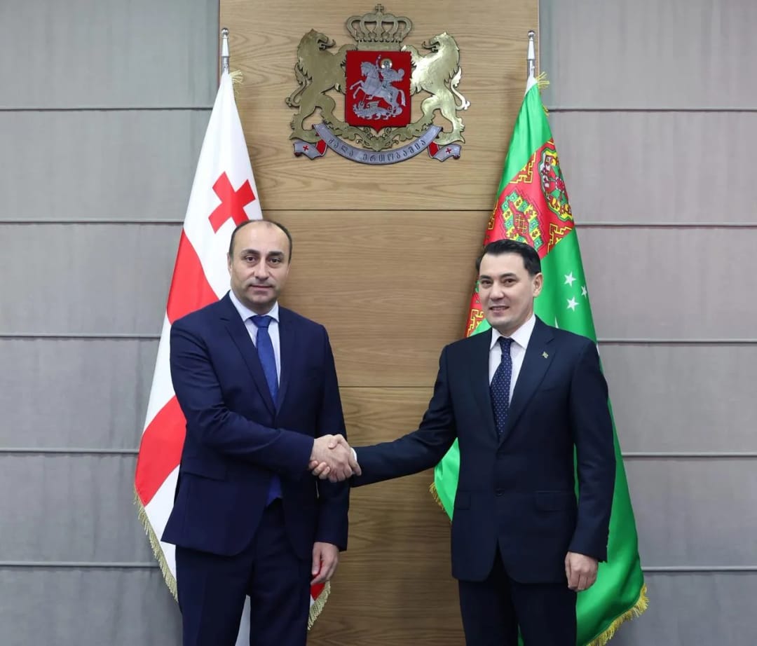 Посол Туркменистана встретился с главой МВД Грузии