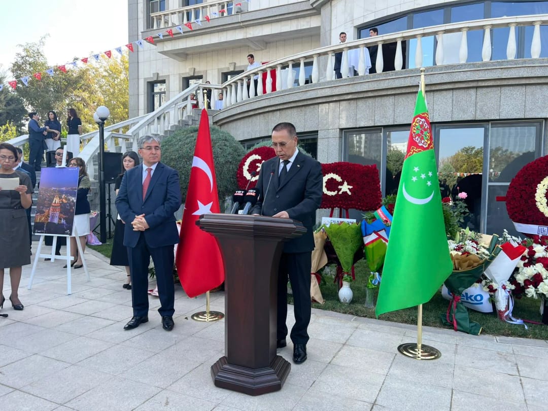 В Ашхабаде отметили 102-ю годовщину Дня Республики Турции