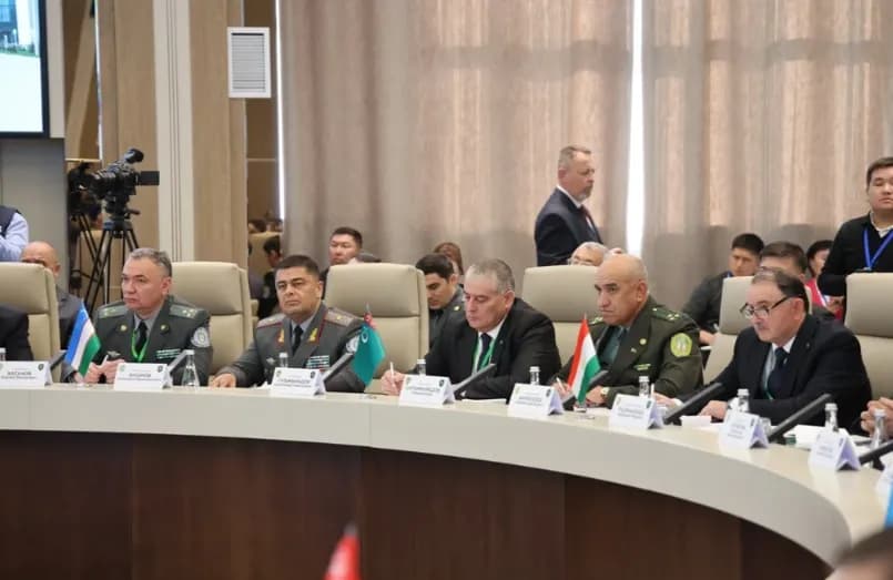 Туркменистан принял участие в Совете командующих пограничными войсками СНГ в Манасе
