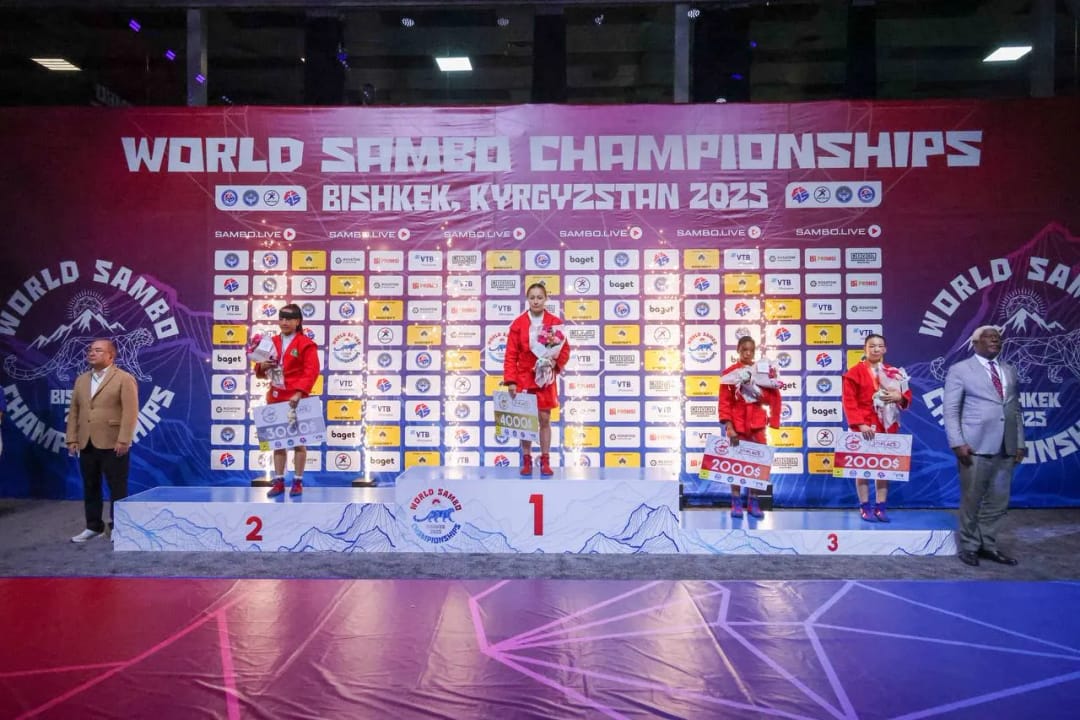 Туркменские самбисты завоевали две медали в первый день чемпионата мира в Бишкеке