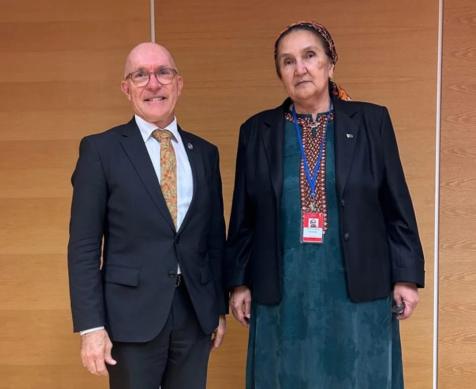 Делегация Туркменистана провела встречу с Исполнительным секретарём ОДВЗЯИ