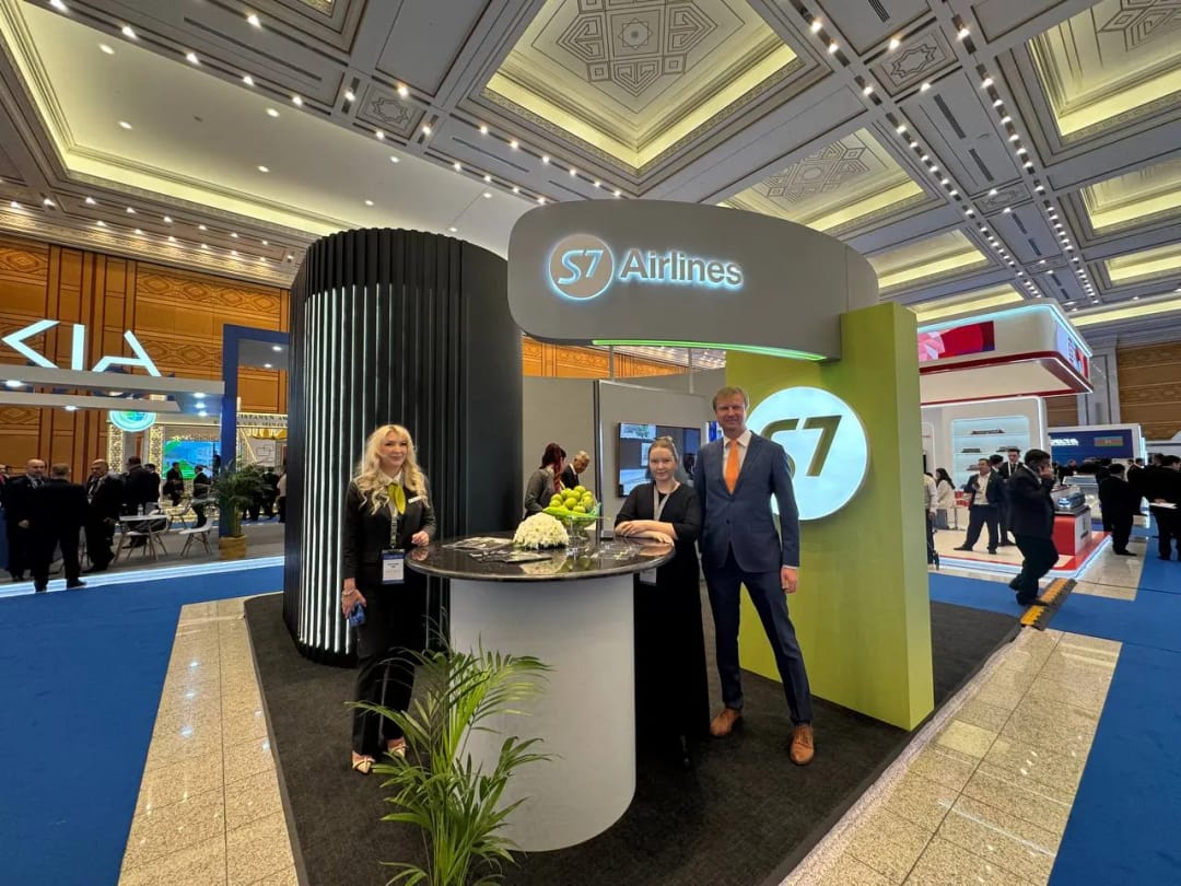S7 Airlines намерена запустить прямой рейс между Ашхабадом и Новосибирском