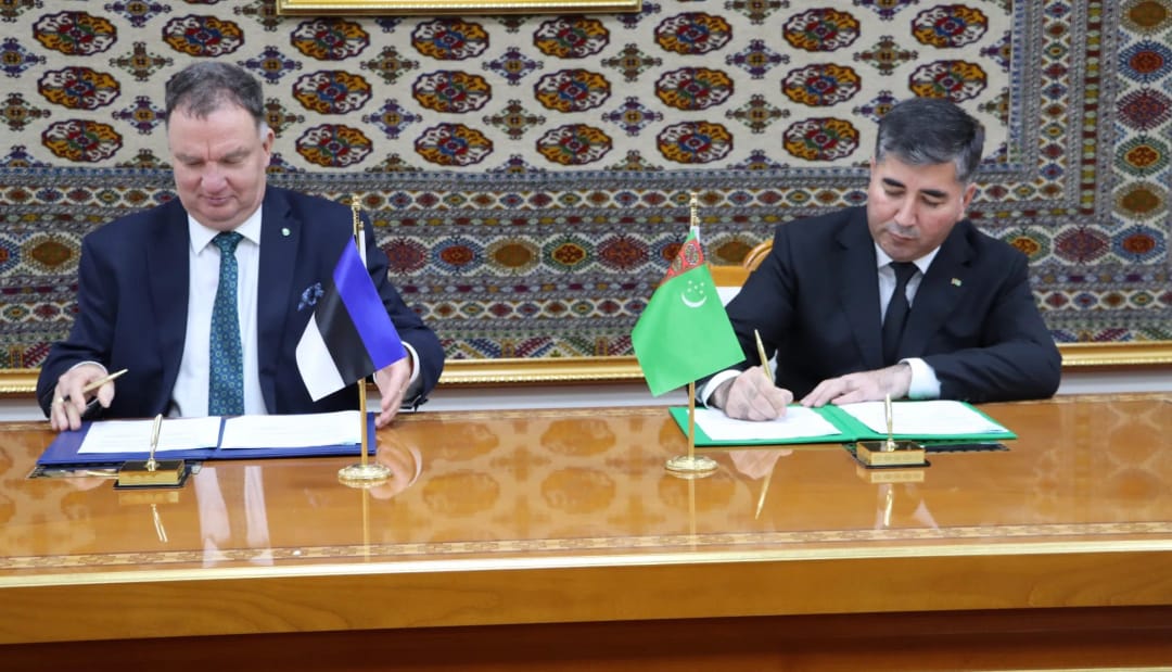 Туркменистан и Эстония подписали меморандум о цифровом сотрудничестве