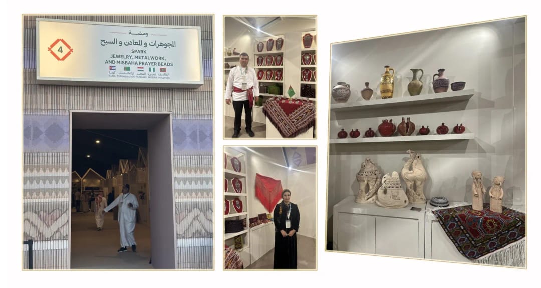 Туркменские мастера участвуют в Третьей Саудовской международной неделе ремесел