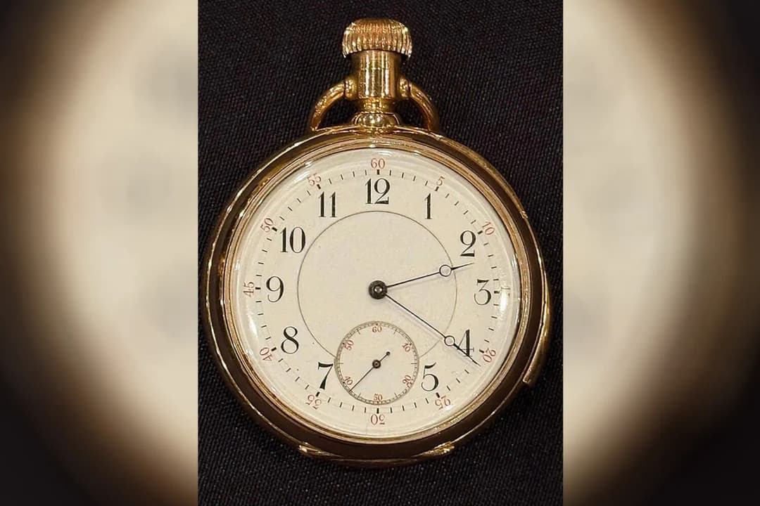 Titanik batığından çıkarılan altın saat 1,78 milyon sterline satıldı