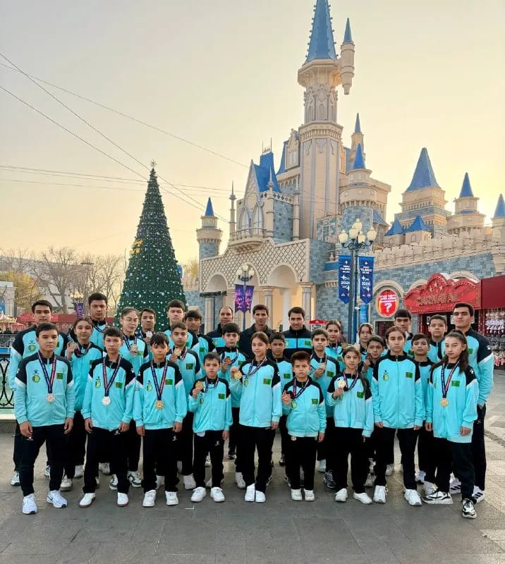 Туркменские каратисты завоевали 18 медалей на Чемпионате Азии в Ташкенте