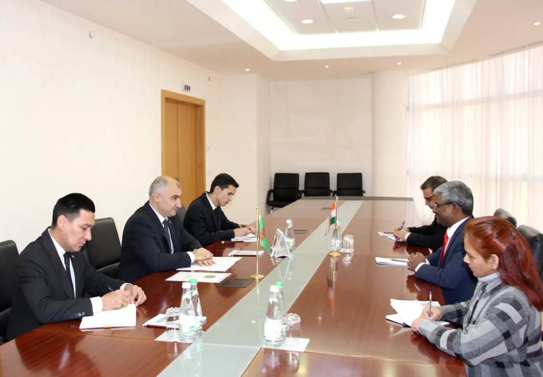 Туркменистан и Индия обсудили подготовку к международным форумам в Ашхабаде