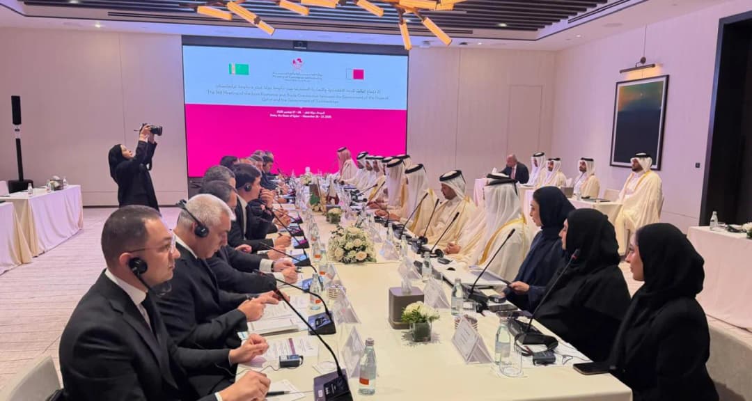 Dohada Söwda-ykdysady hyzmatdaşlyk boýunça hökümetara türkmen-katar toparynyň nobatdaky mejlisi geçirildi