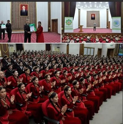 Энергетический институт Туркменистана наградил своих студентов