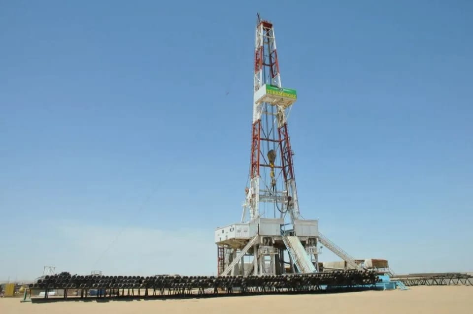 В Туркменистане на месторождении Узынада введены в эксплуатацию три новые скважины