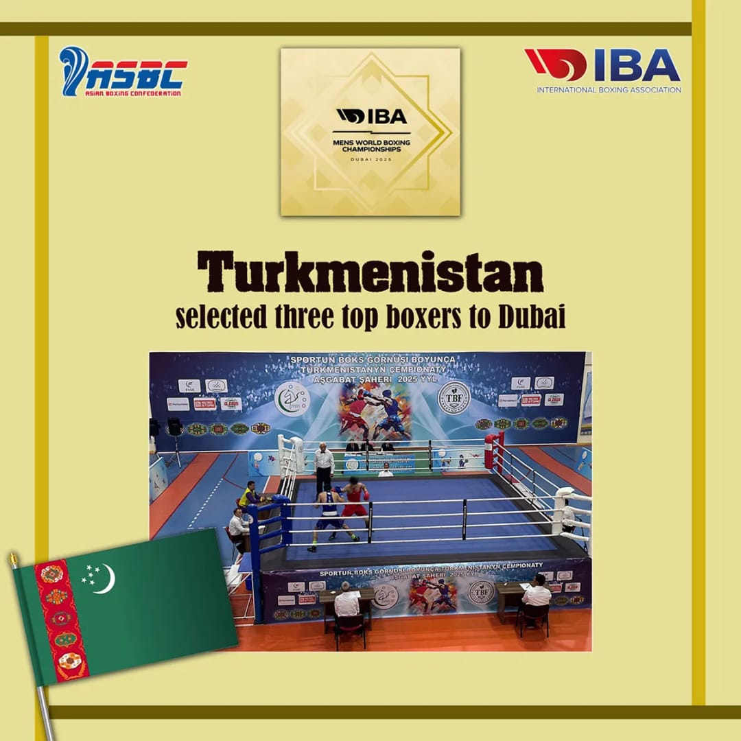 Три туркменских боксера выступят на чемпионате мира в Дубае